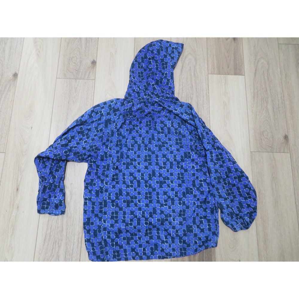 Vintage 90s Nike 1/4 Zip Mens Small Windbreaker Warmup Jacket Purple Hip Hop - Picture 8 of 11